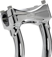 Biltwell Inc. - Biltwell Inc. O/S Murdock Riser - 12in. - Chrome - 6414-105-12 - Image 3