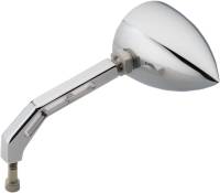 Joker Machine - Joker Machine View Tech V Billet Mirror - Smooth - Chrome - Left or Right - 03-011 - Image 1