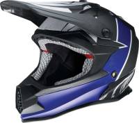Z1R - Z1R F.I. Mips Fractal Youth Helmet - 0111-1513 - Matte Black/Blue - Large - Image 1