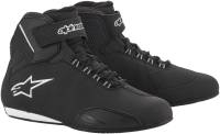 Alpinestars - Alpinestars Stella Sektor Waterproof Womens Riding Shoes - 2544619-10-10.5 - Black/Silver - 10.5 - Image 1