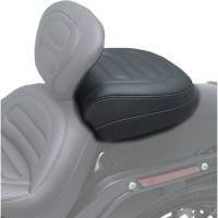 Mustang - Mustang Max Profile Solo Touring Passenger Seat - Trapezoid Stitch - 79335 - Image 1
