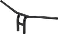 Biltwell Inc. - Biltwell Inc. 1in. Tyson XL Pullback 10in. Handlebar - Black Electroplated - 6260-2013 - Image 4
