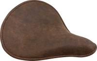 Drag Specialties - Drag Specialties Large Low Profile Spring Solo Seat - Brown - 0806-0056 - Image 1