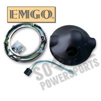 Emgo - Emgo Kawasaki Style 7in. Headlight Assembly - Black - 66-65010 - Image 2