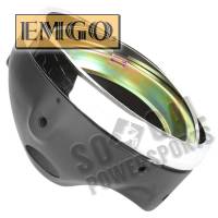 Emgo - Emgo Kawasaki Style 7in. Headlight Assembly - Black - 66-65010 - Image 3