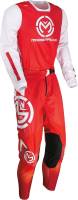 Moose Racing - Moose Racing Sahara Jersey - 2910-7426 - Red/White - Small - Image 2