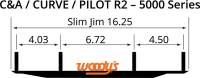 Woodys - Woodys Dooly Carbide Wear Rod - 4in. - DC4-5000 - Image 2