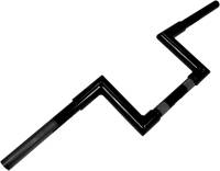 LA Choppers - LA Choppers 1-1/4in. Old School Narrow Z Handlebar - 6in. - Black - LA-7307-06B - Image 2