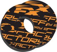 Factory Effex - Factory Effex Moto Grip Donuts - Shattered Orange - 12-67500 - Image 1