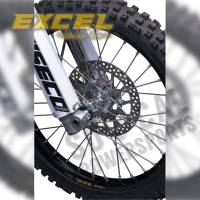 Excel - Excel Pro Series G2 Front Wheel Set - 21x1.60 - Black Hub/Black Rim - 2F1AK40 - Image 2