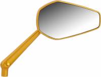 Arlen Ness - Arlen Ness Mini Stocker Mirror - Left - Gold Anodized - 13-151 - Image 2