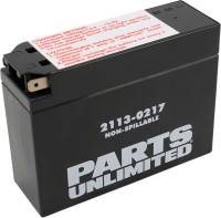 Parts Unlimited - Parts Unlimited AGM Factory Activated Maintenance-Free Battery - CT4B-5 - Image 2