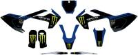 DCOR - DCOR Monster Energy Husqvarna Complete Graphics Kit - White - 20-70-101 - Image 1