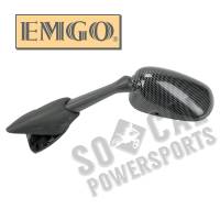 Emgo - Emgo OEM Style Mirror - Carbon Fiber - Left - 20-80574 - Image 2