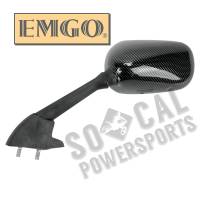Emgo - Emgo OEM Style Mirror - Carbon Fiber - Left - 20-80564 - Image 2