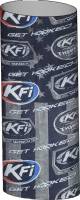 KFI Products - KFI Products KFI Facemask - FM-BLK - Black and White Flag - OSFM - Image 1