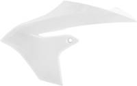 Acerbis - Acerbis Radiator Shrouds - White - 2726690002 - Image 1