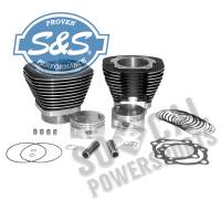 S&S Cycle - S&S Cycle 97in. Big Bore Kit for 88in. Motors - Black Powder-Coat - 910-0205 - Image 2