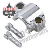 Klock Werks - Klock Werks Lower Fork Leg/Axle Caps - Chrome - KW16-01-0010-C - Image 1