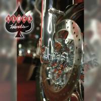 Klock Werks - Klock Werks Lower Fork Leg/Axle Caps - Chrome - KW16-01-0010-C - Image 2