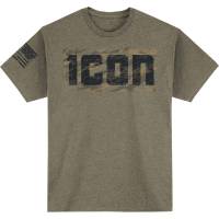 Icon - Icon Tigers Blood T-Shirt - 3030-23271 - Olive Heather - Small - Image 1