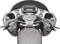 Flanders - Flanders 1in. Swept Back Custom Bend Handlebar - Knurled and Dimpled - Chrome - 650-08075 - Image 2