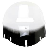 Klock Werks - Klock Werks 16in./20in. Flare Windshield - Vented - Clear - KWW-06-0261 - Image 1