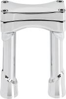 Biltwell Inc. - Biltwell Inc. O/S Murdock Riser - 6in. - Chrome - 6413-105-06 - Image 1