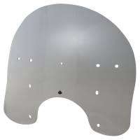 Klock Werks - Klock Werks 16.5in. Flare Billboard Windshield - Clear - KWW-02-0237 - Image 1