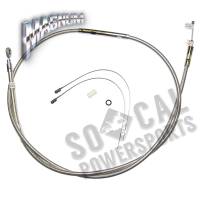 Magnum - Magnum Polished Stainless Steel High Efficiency Braided Clutch Cable - 64 11/16in. - 52122HE - Image 1