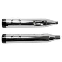 S&S Cycle - S&S Cycle MK45 4-1/2in. Performance Muffler - Chrome with Chrome Thruster End Caps - 550-0664 - Image 1