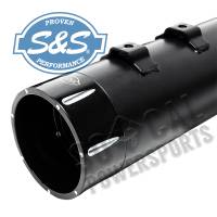 S&S Cycle - S&S Cycle MK45 4-1/2in. Performance Muffler - Chrome with Chrome Thruster End Caps - 550-0664 - Image 3