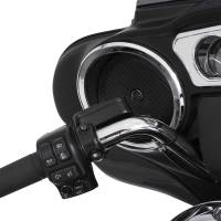 Ciro - Ciro Chrome Front Speaker Accents without LED Lights - 42105 - Image 2