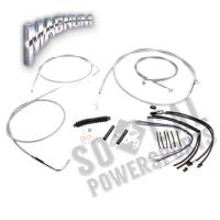Magnum - Magnum Stainless Steel XR Handlebar Installation Kit for 15-17in. Ape - 589272 - Image 1