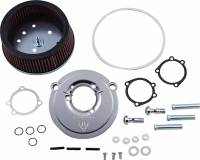 Arlen Ness - Arlen Ness Big Sucker Stage I Air Filter Kit for OEM Cover - Chrome - 18-446 - Image 1