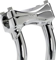 Biltwell Inc. - Biltwell Inc. O/S Murdock Riser - 10in. - Chrome - 6414-105-10 - Image 2
