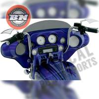 Paul Yaffe Originals - Paul Yaffe Originals 1in. Classic Bagger Ape Hanger Handlebar - 12in. - Chrome - 51530512CH - Image 2