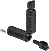 Biltwell Inc. - Biltwell Inc. Norman Footpegs - Passenger - Black - 7004-204-04 - Image 1