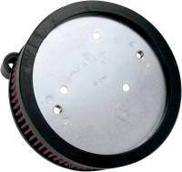 Arlen Ness - Arlen Ness Big Sucker Stage I Air Filter Kit for OEM Cover - Black Backing Plate - Red Filter - 18-826 - Image 3