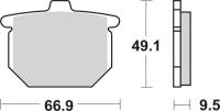 SBS - SBS HF Ceramic Brake Pads - 517HF - Image 2