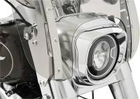 Memphis Shades - Memphis Shades Memphis Fats Windshield for Fat Boy - 15in. - Solar - MEM6109 - Image 3