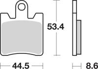 SBS - SBS HS Sintered Brake Pads - 740HS - Image 2