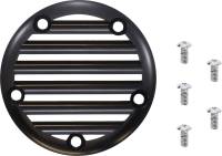 Joker Machine - Joker Machine Points Cover - Finned - Black Anodized - 02-99TC - Image 1