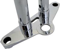 LA Choppers - LA Choppers Riser Extension for 1-1/2in. Handlebar - 1in. Rise - Chrome - LA-7413-51 - Image 2