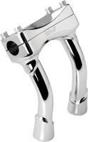 Biltwell Inc. - Biltwell Inc. O/S Murdock Riser - 6in. - Chrome - 6414-105-06 - Image 1