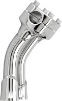 Biltwell Inc. - Biltwell Inc. O/S Murdock Riser - 6in. - Chrome - 6414-105-06 - Image 2