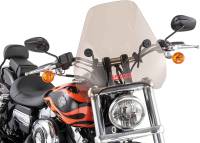 Slipstreamer - Slipstreamer S-06 Spitfire Sport Shield with 1in. Clamp - Smoke - S-06-A-C-M - Image 2