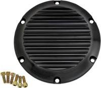Joker Machine - Joker Machine Billet Derby Cover - Finned Black Anodized - 10-690-1 - Image 2