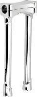 Biltwell Inc. - Biltwell Inc. O/S Murdock Riser - 12in. - Chrome - 6413-105-12 - Image 2