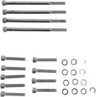 Drag Specialties - Drag Specialties Primary Cover Black Chrome Socket-Head Bolt Set - Knurled - MK672BK - Image 2